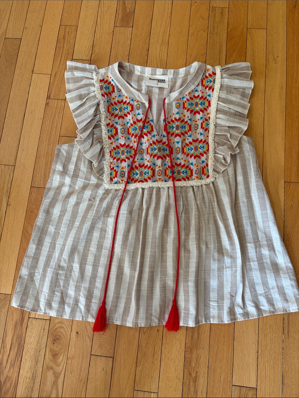 Savanna Jane Embroidered Top